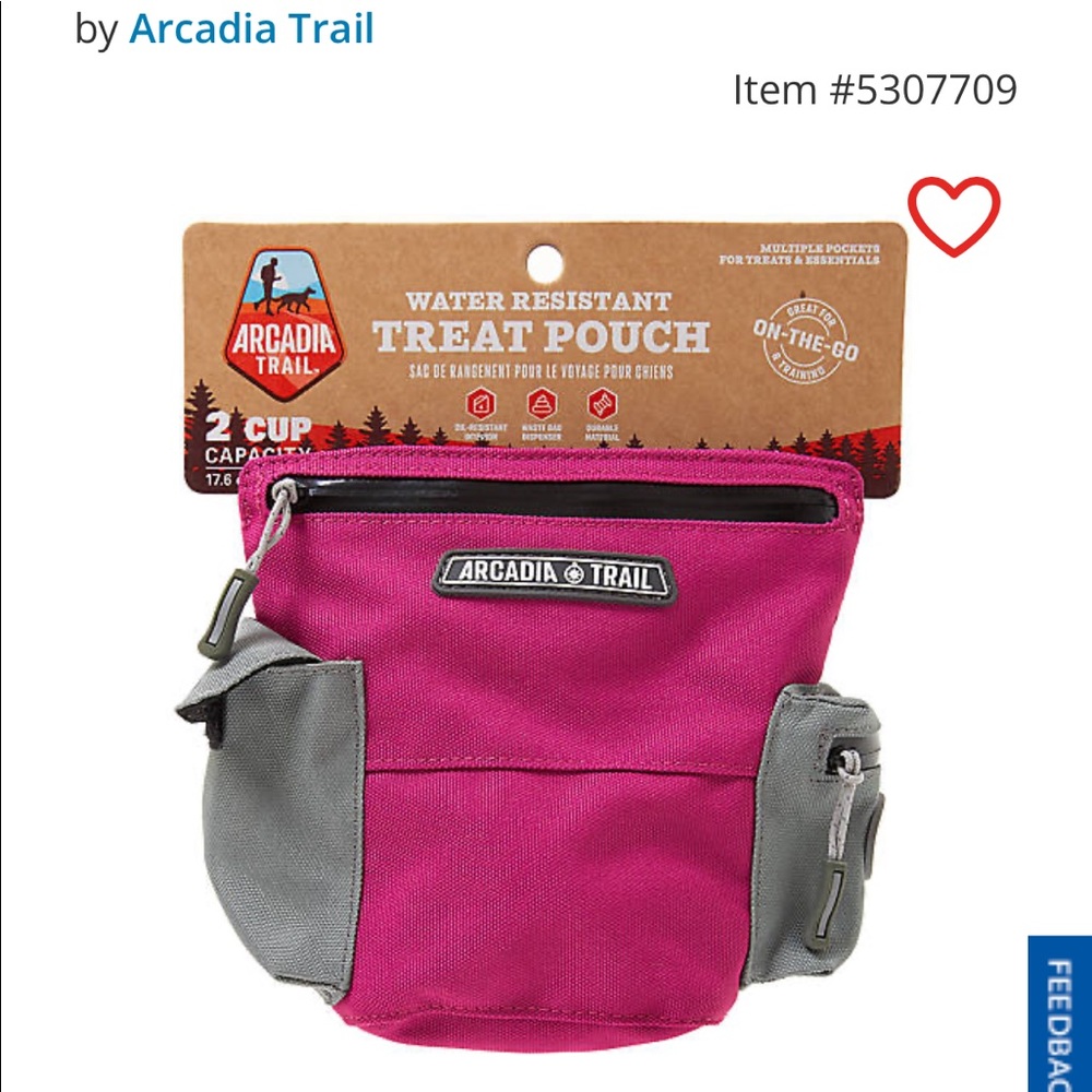 Arcadia Trail Pink Fanny Pack bag holder